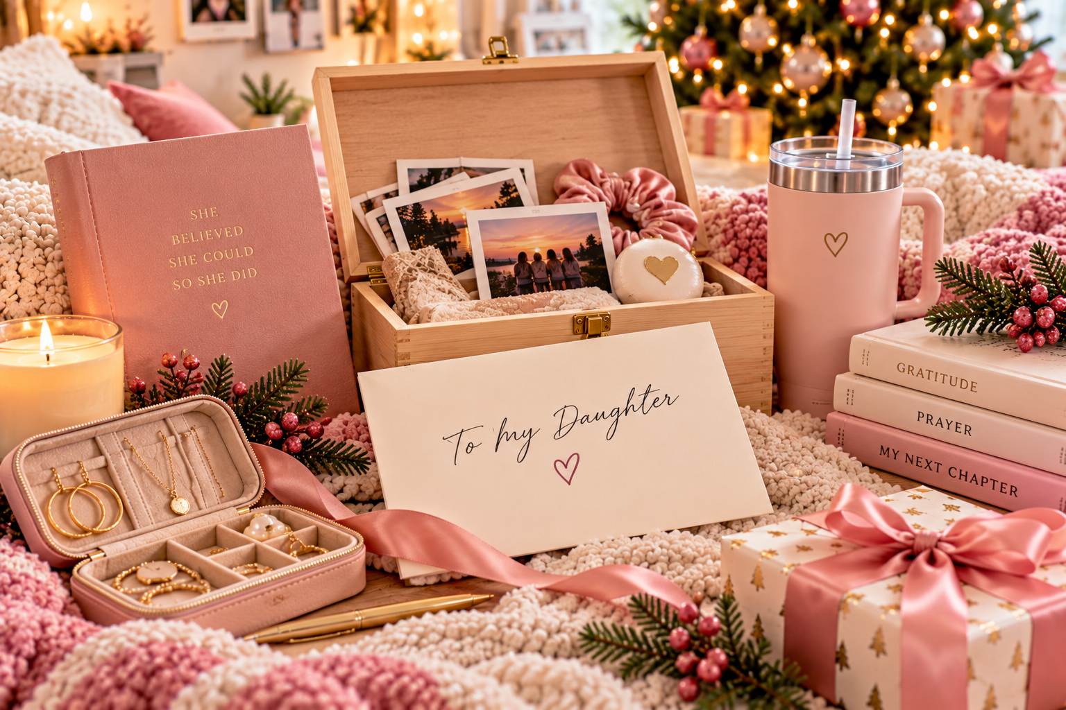 Sentimental Christmas gifts for a college-bound daughter